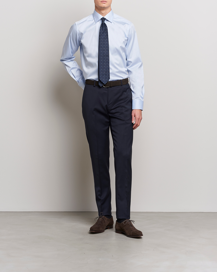 Herre | Afdelinger | Eton | Contemporary Fit Shirt Blue