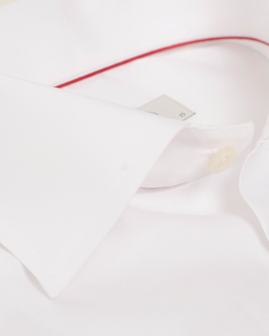 Herre | Skjorter | Eton | Slim Fit Shirt Extra Long Sleeve White