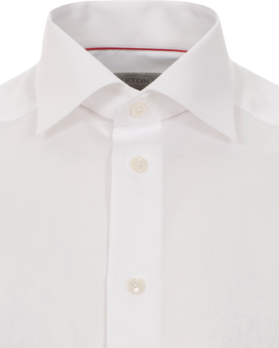 Herre | Skjorter | Eton | Slim Fit Shirt Extra Long Sleeve White