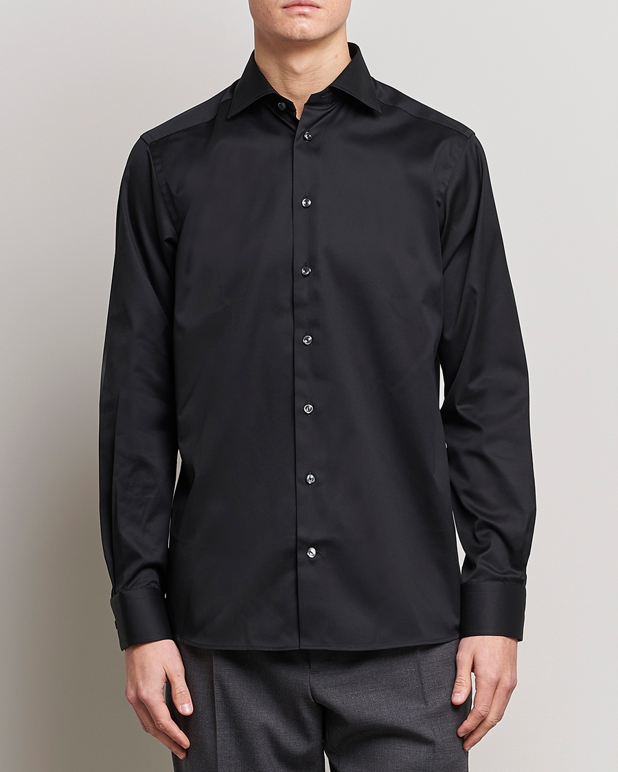 Herre | Skjorter | Eton | Contemporary Fit Shirt Black