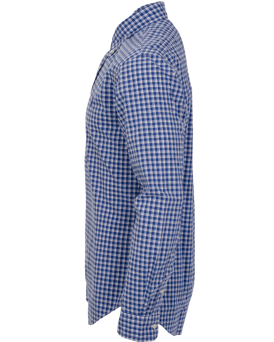 Herre | Skjorter | Polo Ralph Lauren | Slim Fit Poplin Shirt Navy/White