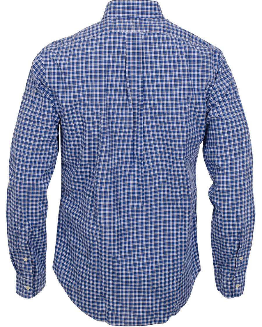 Herre | Skjorter | Polo Ralph Lauren | Slim Fit Poplin Shirt Navy/White