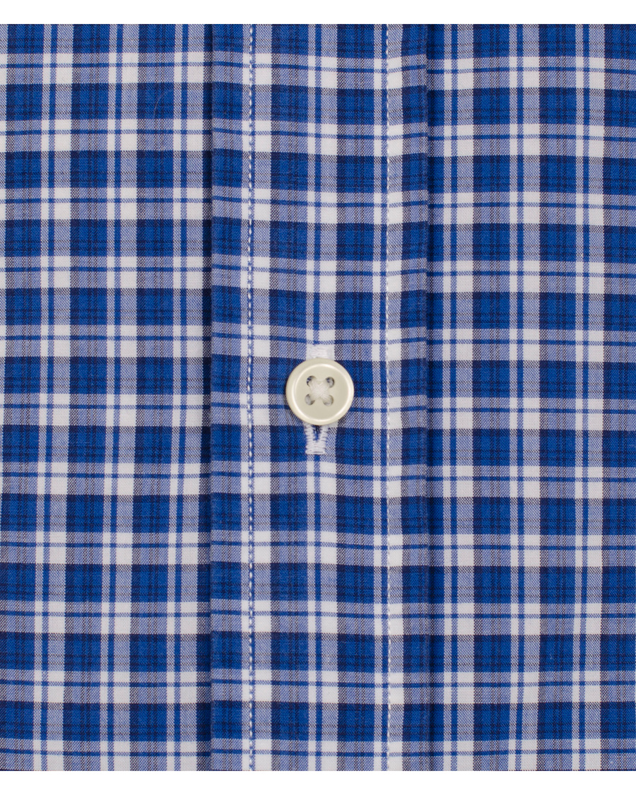 Herre | Skjorter | Polo Ralph Lauren | Slim Fit Poplin Shirt Navy/White