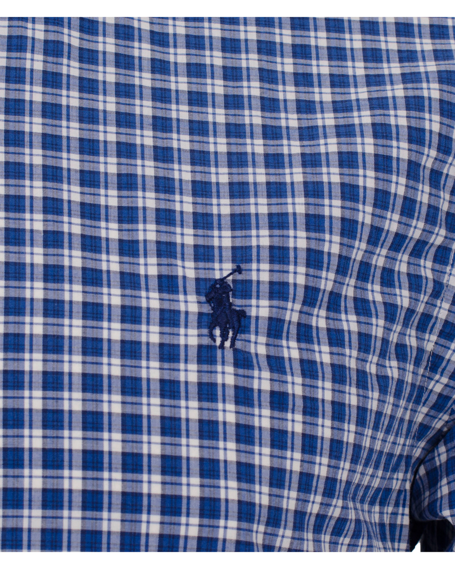 Herre | Skjorter | Polo Ralph Lauren | Slim Fit Poplin Shirt Navy/White