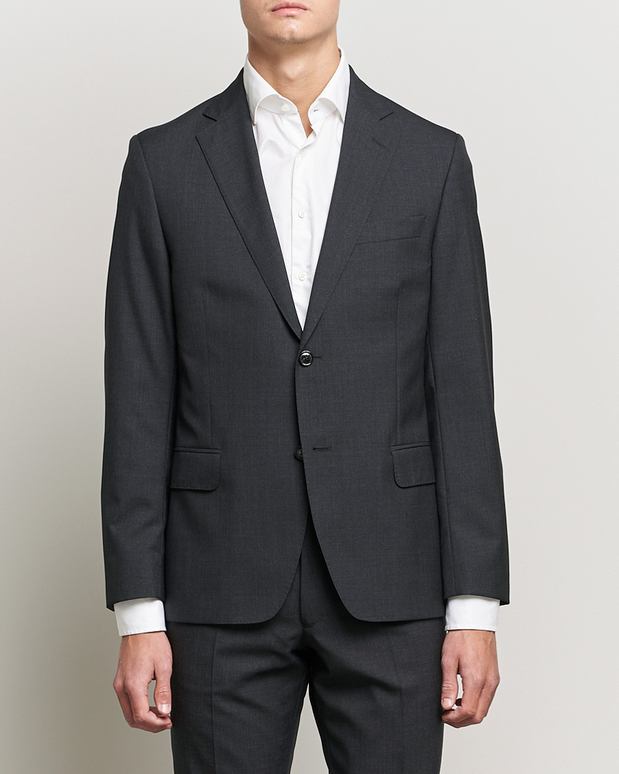 Herre | Blazere & jakker | Oscar Jacobson | Edmund Blazer Super 120's Wool Grey