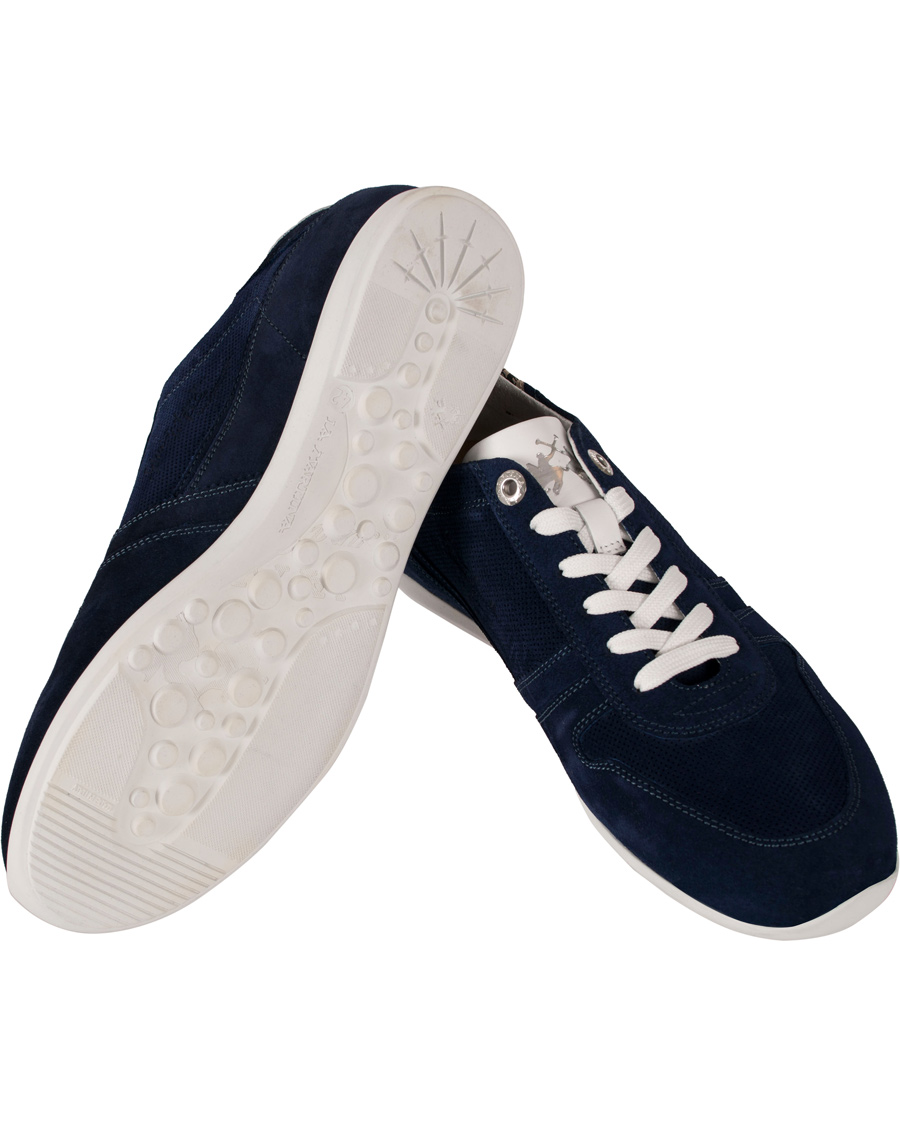 Herre | La Martina Sneaker Denim Blue | La Martina | Sneaker Denim Blue