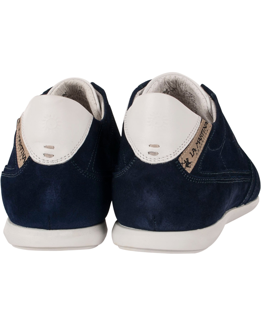 Herre | La Martina Sneaker Denim Blue | La Martina | Sneaker Denim Blue