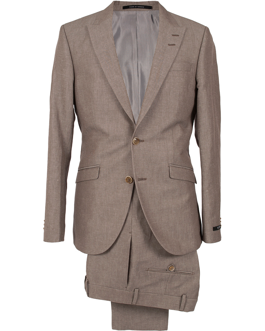 Herre | Jakkesæt | Tiger of Sweden | Ollie Suit Linen/Cotton Nature