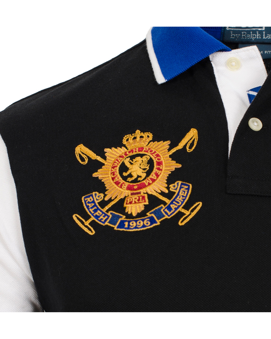 Herre | Polotrøjer | Polo Ralph Lauren | Blackwatch Summer Classic Custom Fit Polo Black Multi