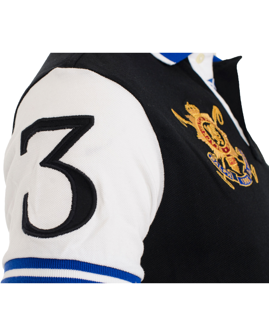 Herre | Polotrøjer | Polo Ralph Lauren | Blackwatch Summer Classic Custom Fit Polo Black Multi