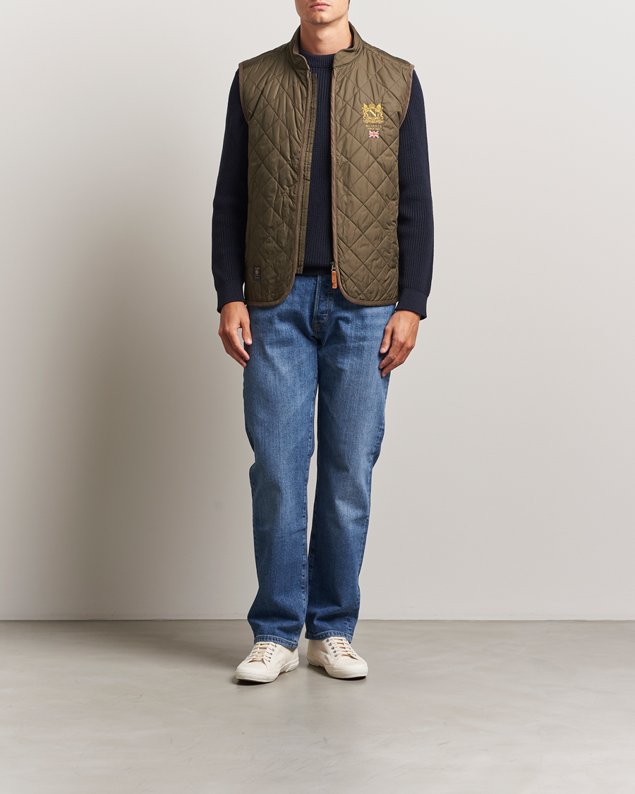 Herre | Veste | Morris | Trenton Quilted Vest Olive