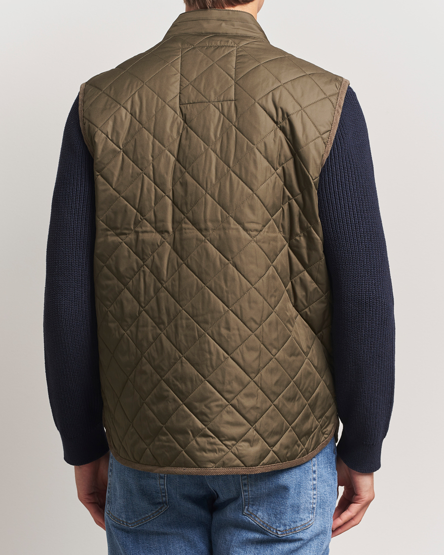 Herre | Veste | Morris | Trenton Quilted Vest Olive