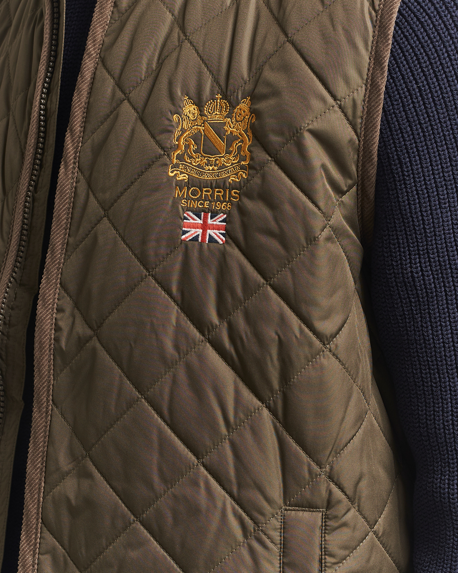 Herre | Veste | Morris | Trenton Quilted Vest Olive