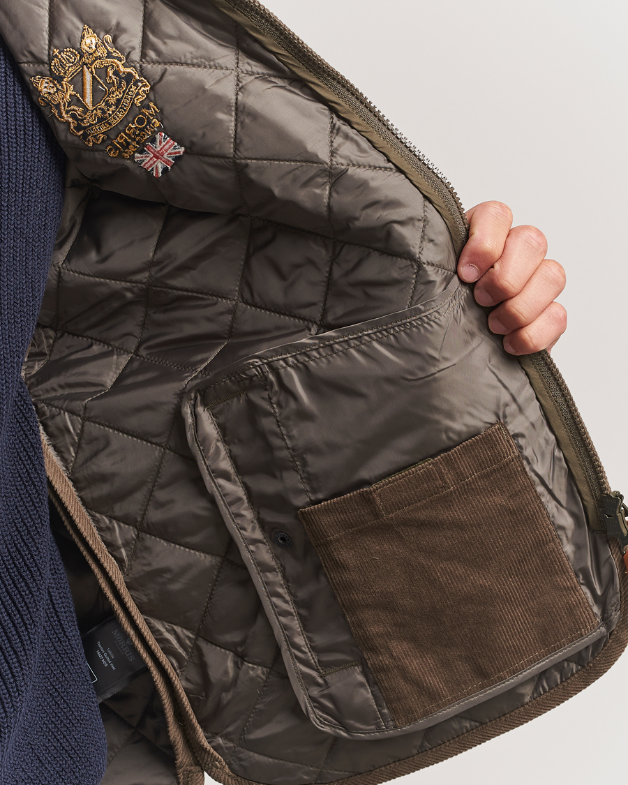 Herre | Veste | Morris | Trenton Quilted Vest Olive