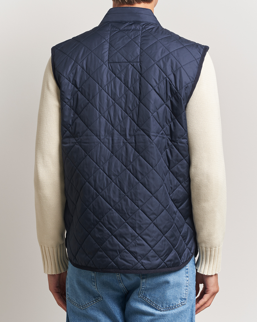 Herre | Veste | Morris | Trenton Quilted Vest Old Blue