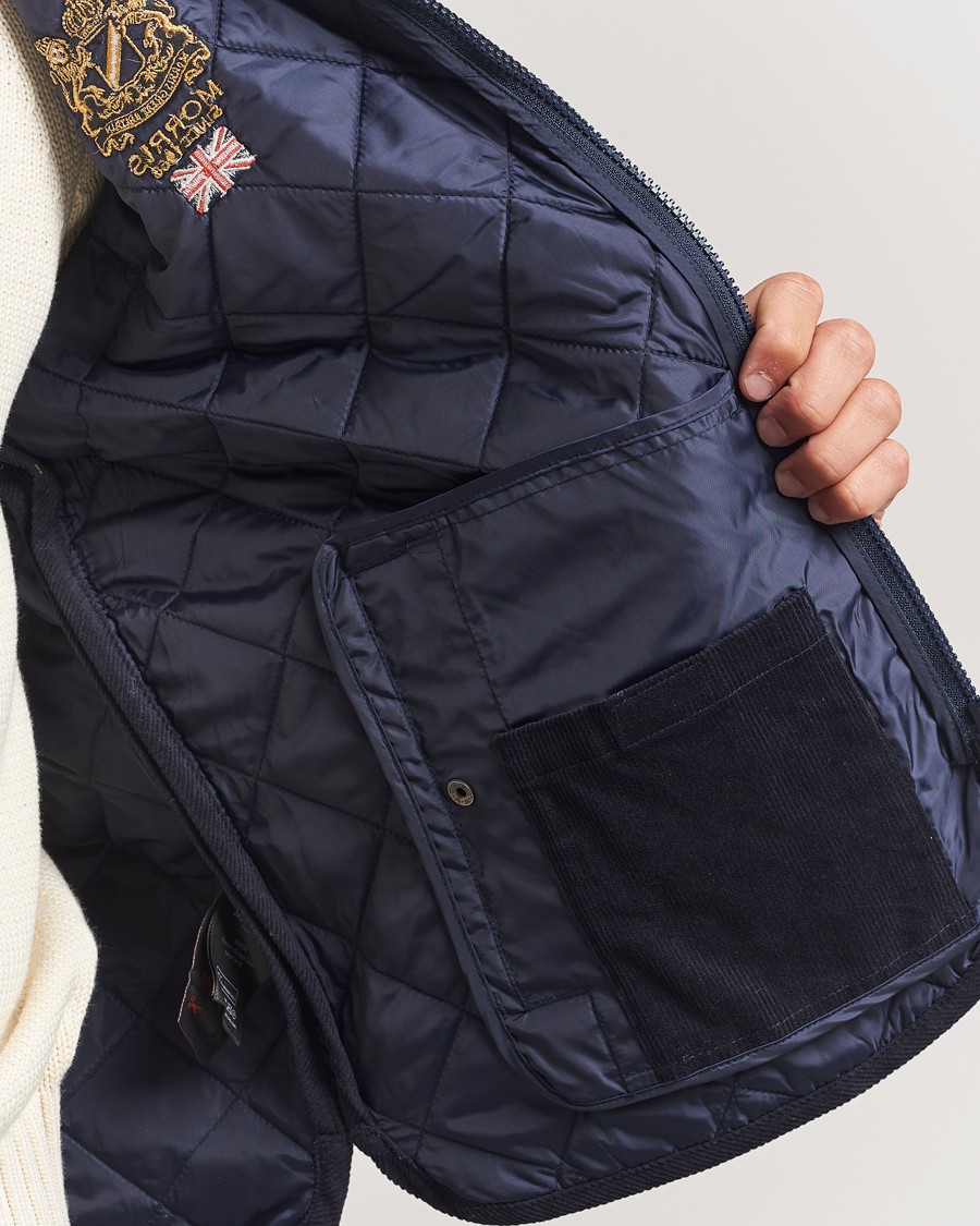 Herre | Veste | Morris | Trenton Quilted Vest Old Blue