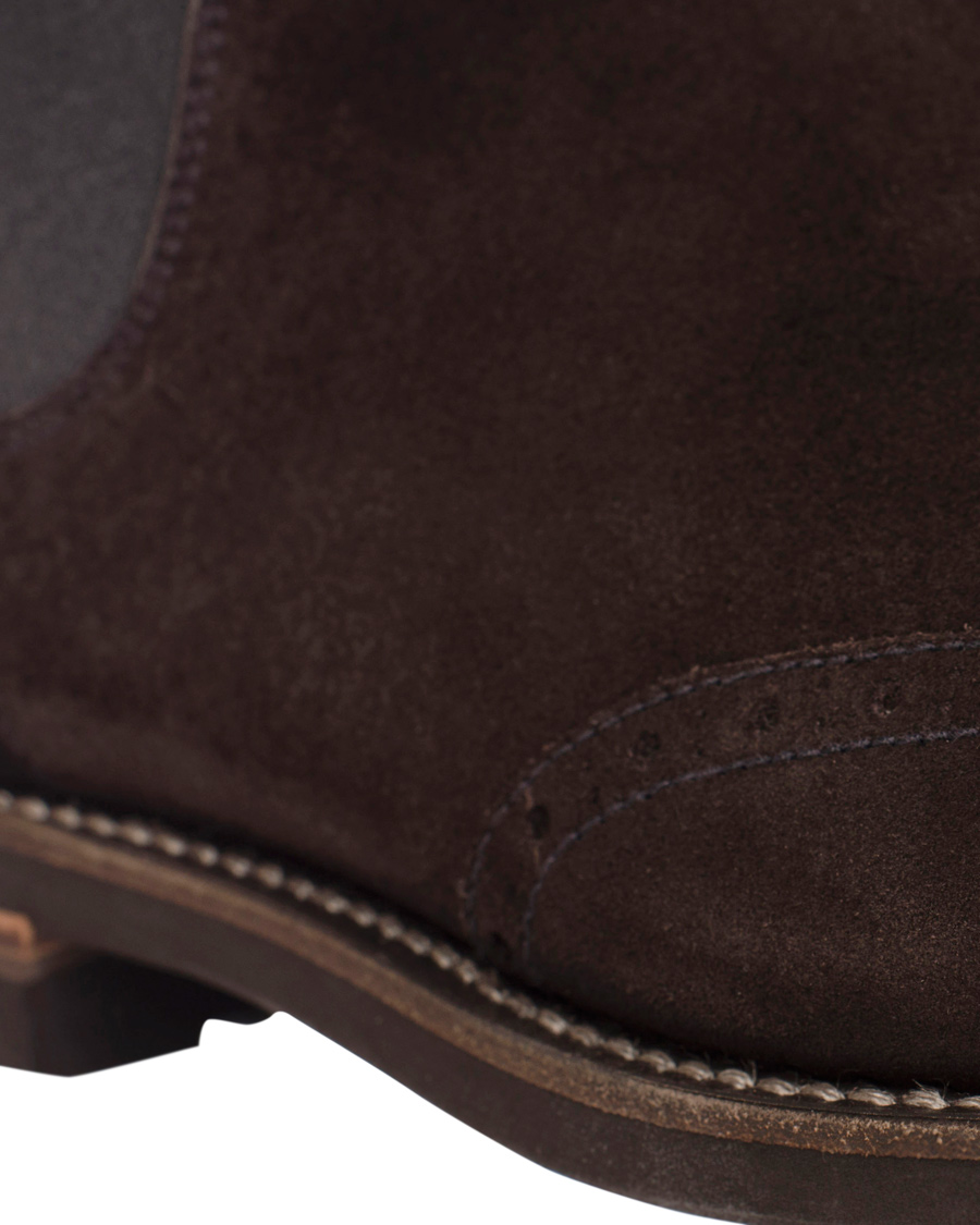 Herre | BALLY Martigny Major Chelsea Boot Suede Dark Brown | Bally | Martigny Major Chelsea Boot Suede Dark Brown