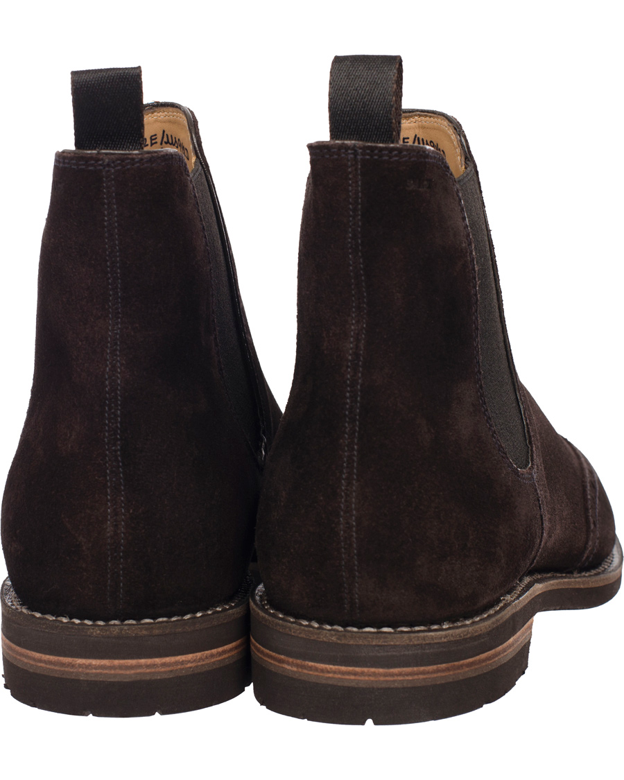 Herre | BALLY Martigny Major Chelsea Boot Suede Dark Brown | Bally | Martigny Major Chelsea Boot Suede Dark Brown