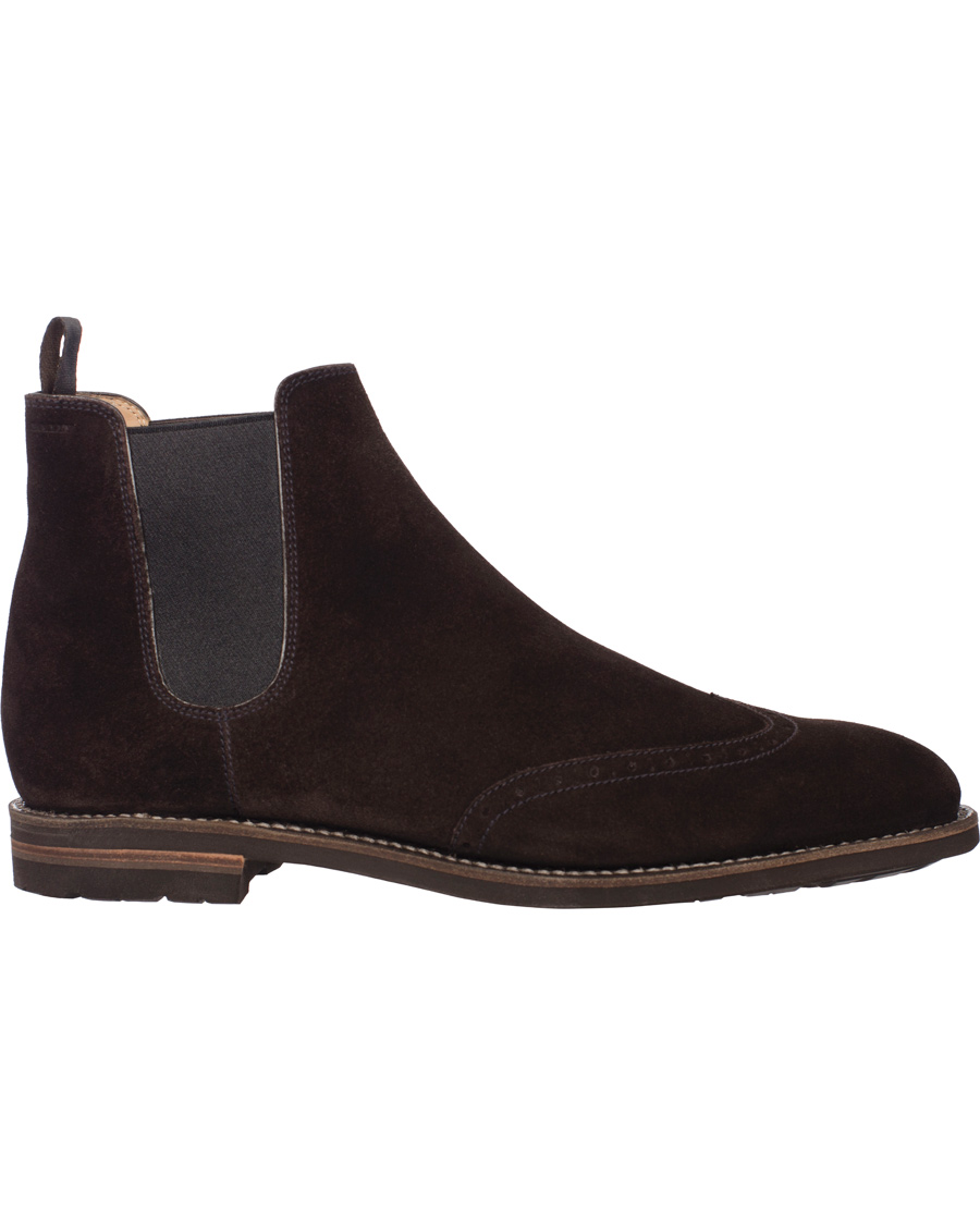 Herre | BALLY Martigny Major Chelsea Boot Suede Dark Brown | Bally | Martigny Major Chelsea Boot Suede Dark Brown