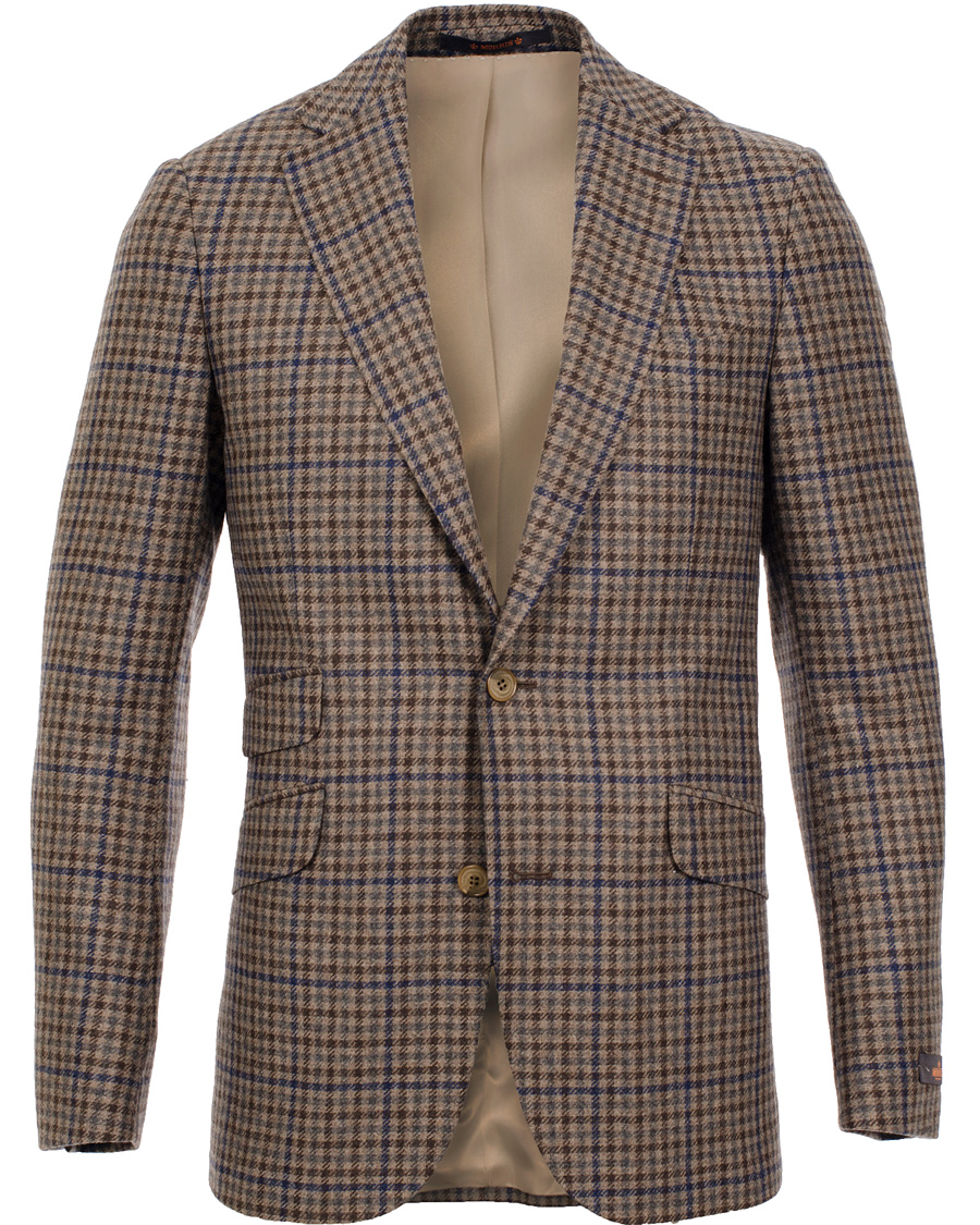 Herre | Blazere & jakker | Morris | Brian Houndstooth Blazer Brown