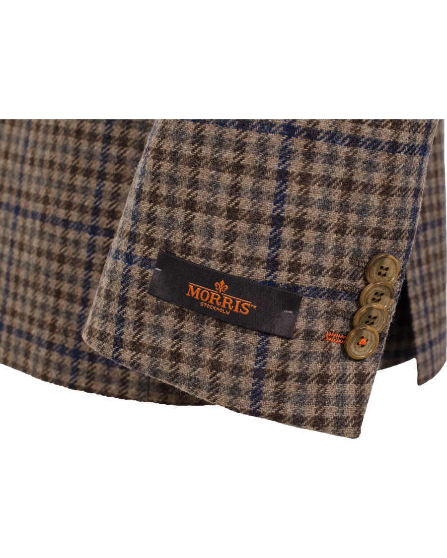 Herre | Blazere & jakker | Morris | Brian Houndstooth Blazer Brown