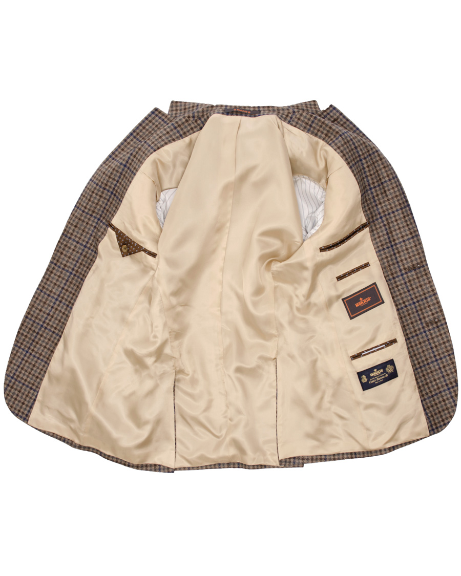 Herre | Blazere & jakker | Morris | Brian Houndstooth Blazer Brown