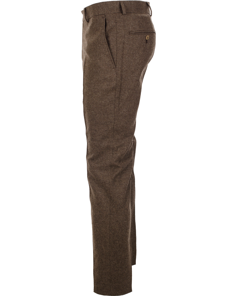 Herre | Bukser | Morris | Rodney Diagonal Trousers Brown
