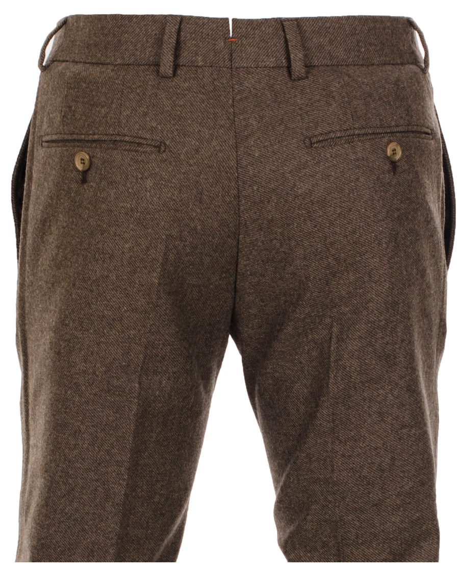 Herre | Bukser | Morris | Rodney Diagonal Trousers Brown