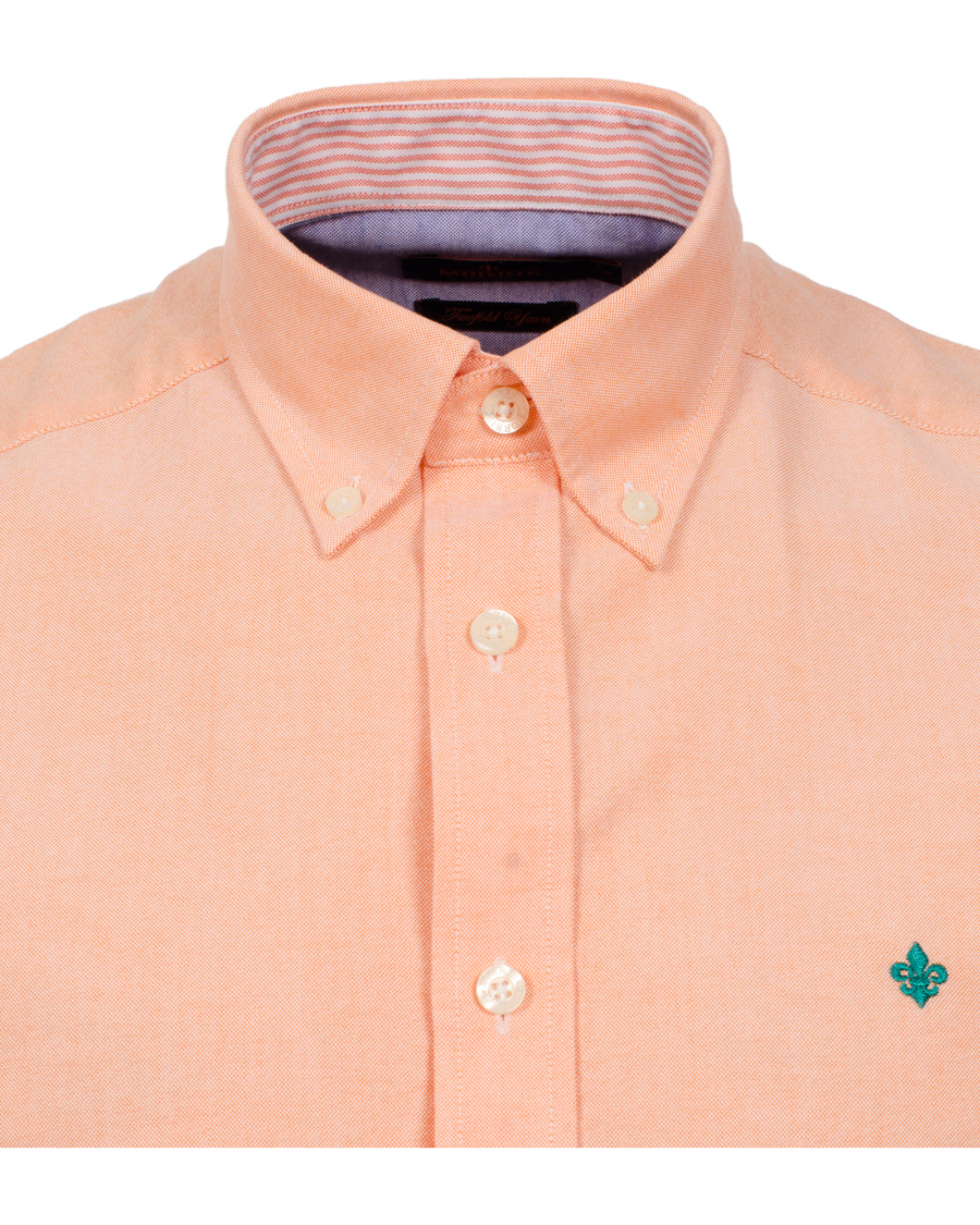 Herre | Skjorter | Morris | Douglas Button Down Oxford Shirt Orange