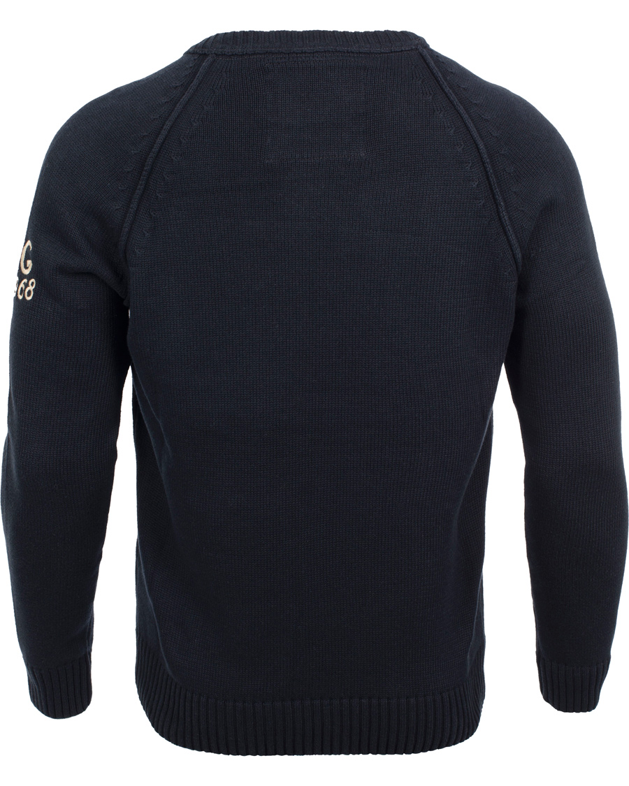 Herre | Trøjer | Morris | Union Jack Sweater Old Blue