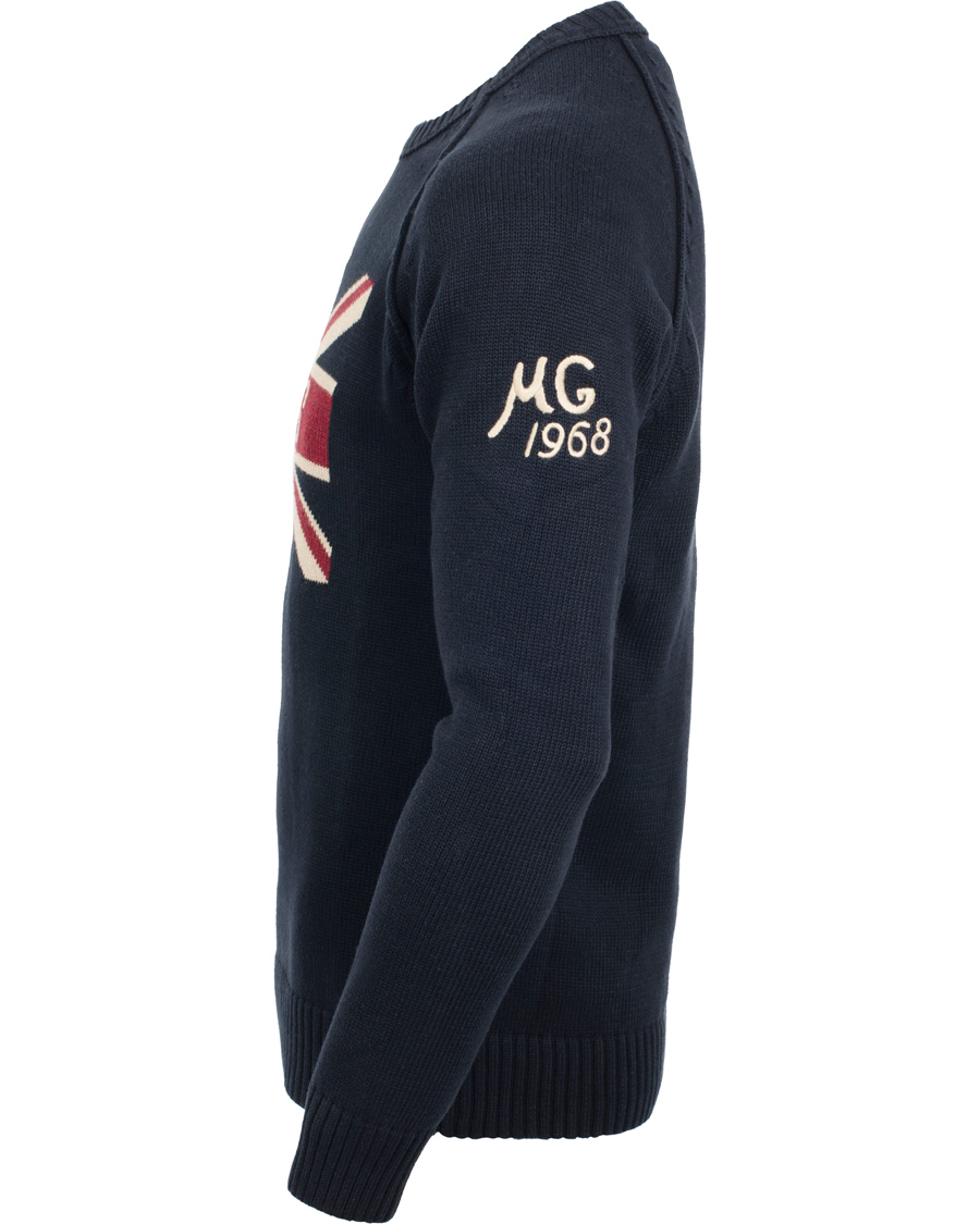 Herre | Trøjer | Morris | Union Jack Sweater Old Blue