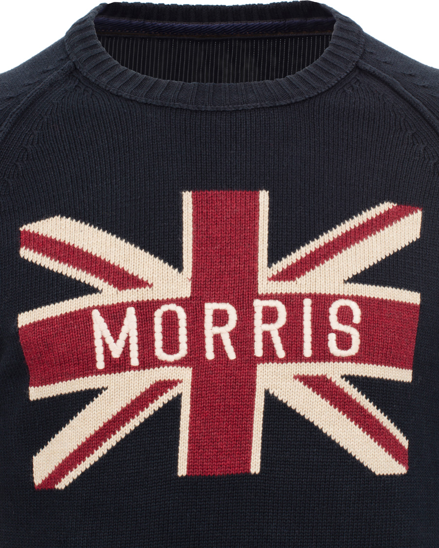Herre | Trøjer | Morris | Union Jack Sweater Old Blue