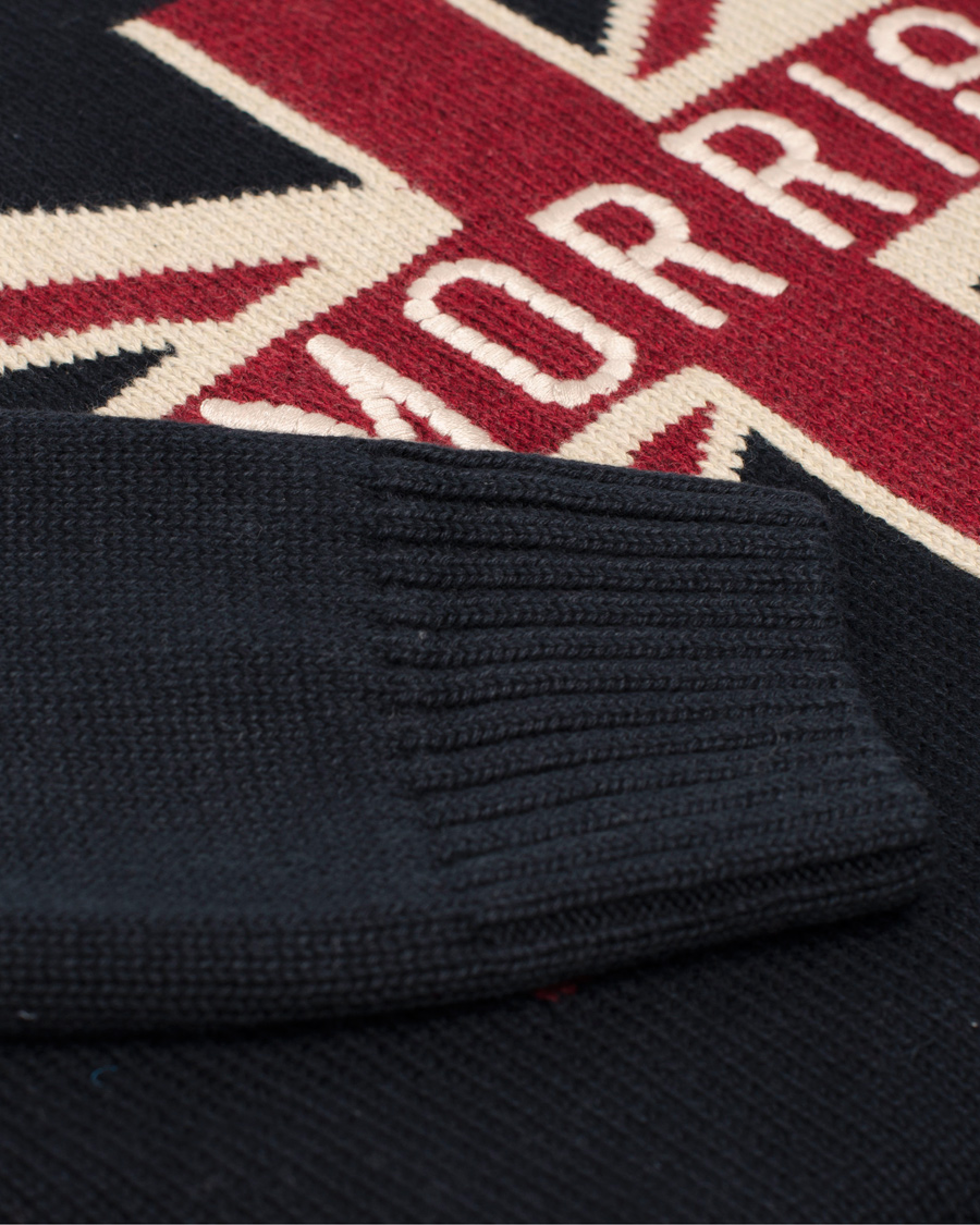 Herre | Trøjer | Morris | Union Jack Sweater Old Blue
