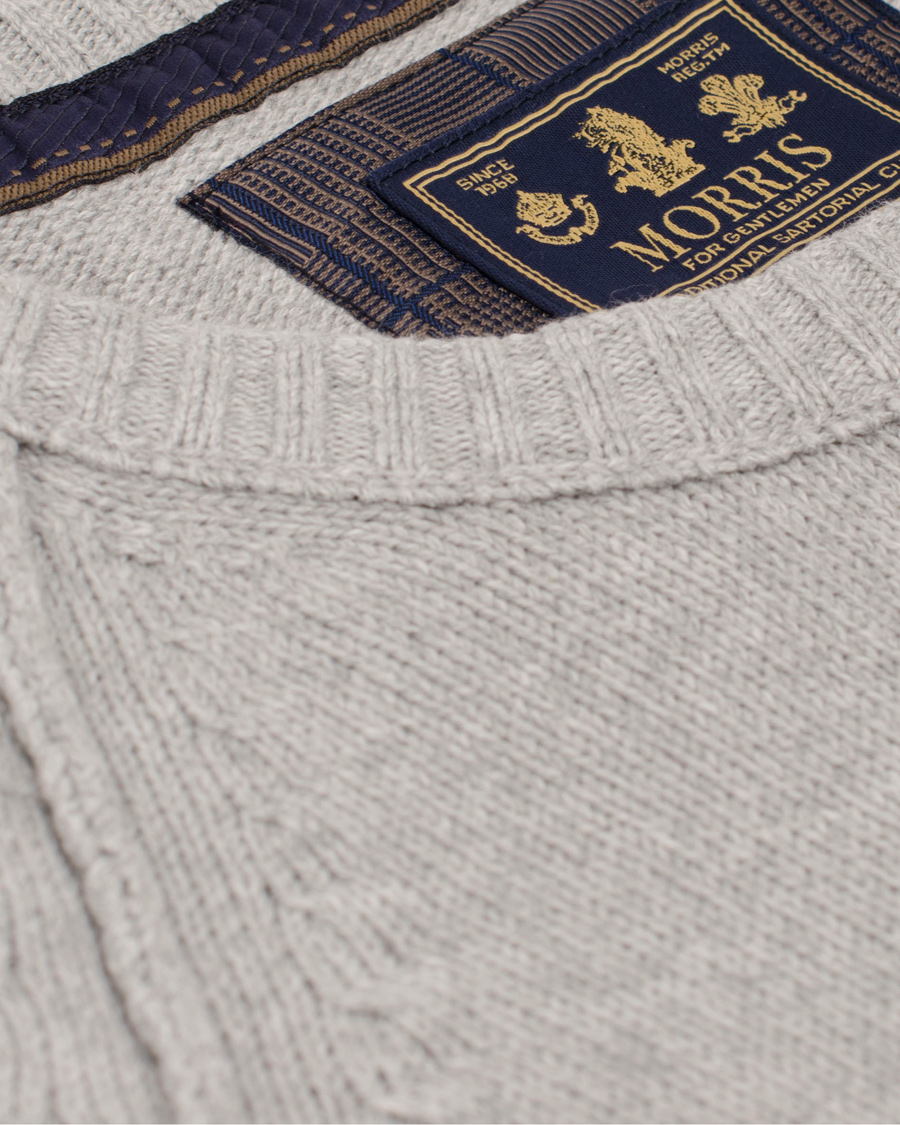 Herre | Trøjer | Morris | Union Jack Sweater Grey