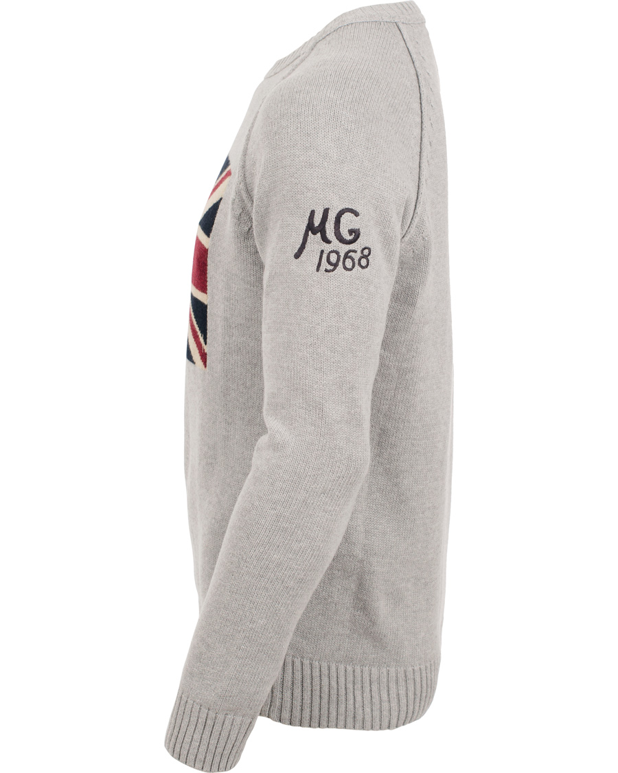 Herre | Trøjer | Morris | Union Jack Sweater Grey