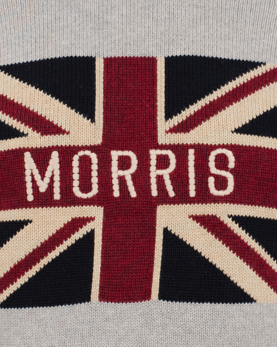 Herre | Trøjer | Morris | Union Jack Sweater Grey