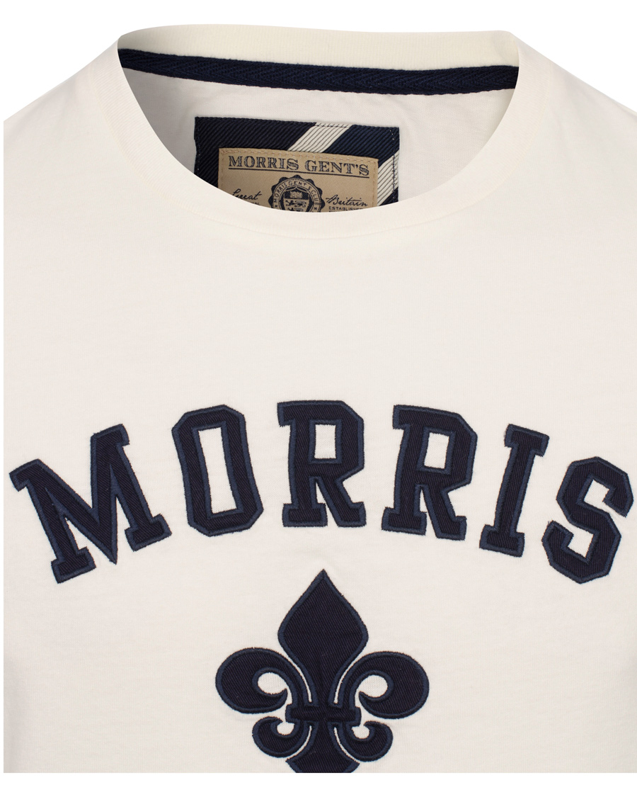 Herre | T-Shirts | Morris | Tee Off White