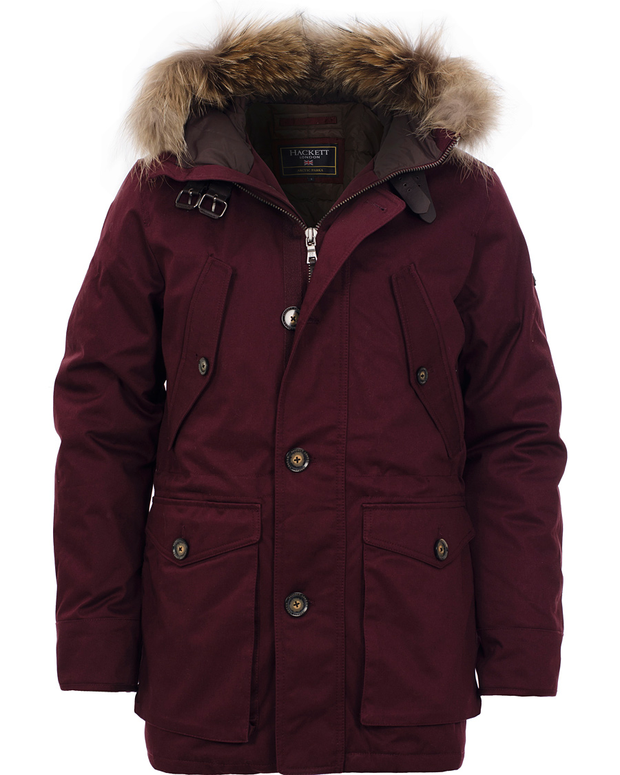 Herre | Jakker | Hackett | Arctic Parka Wine