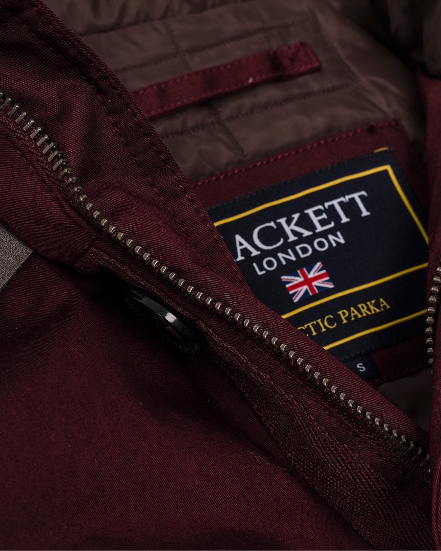 Herre | Jakker | Hackett | Arctic Parka Wine