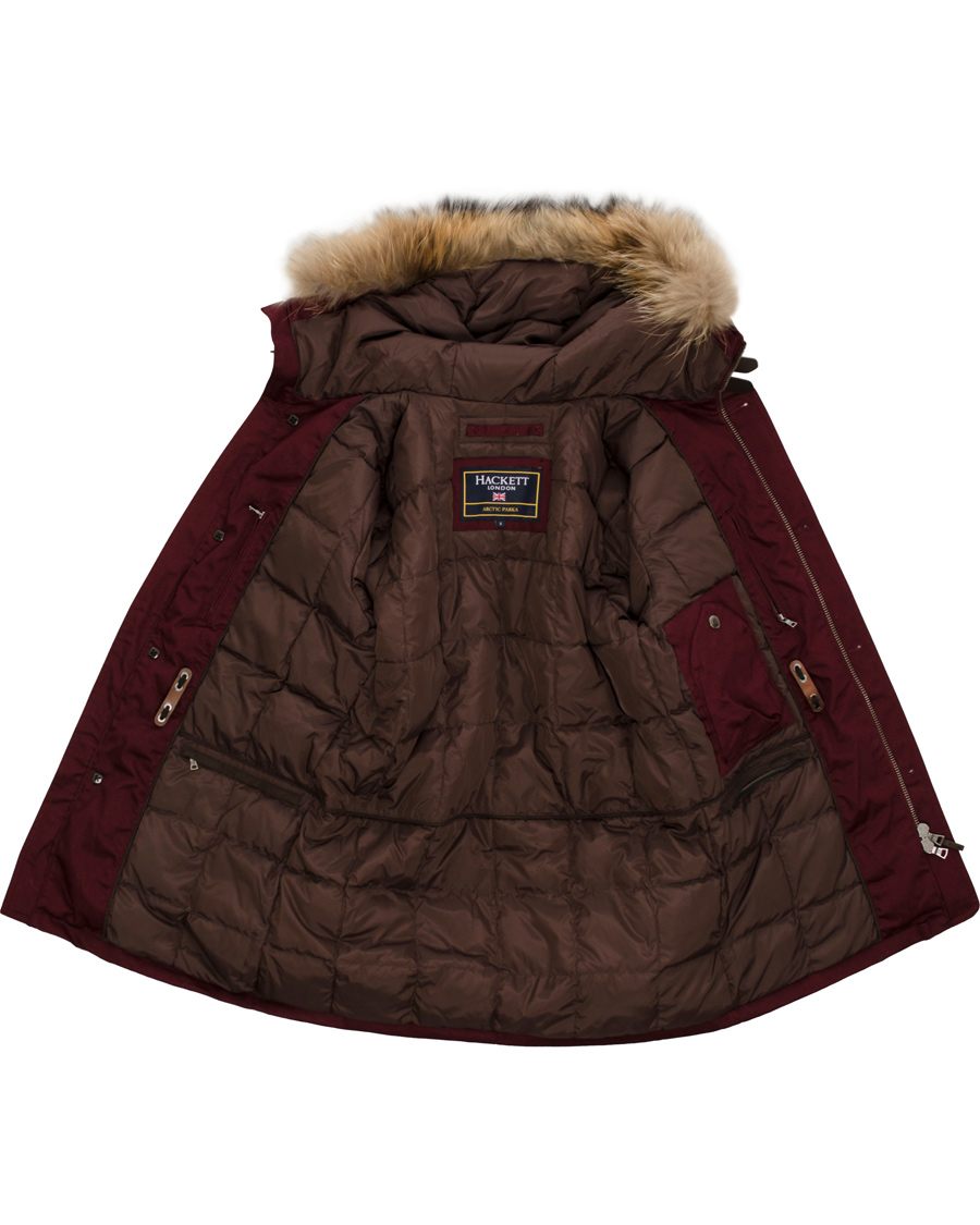 Herre | Jakker | Hackett | Arctic Parka Wine