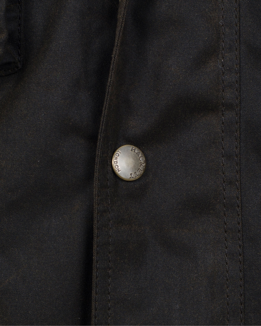 Herre | Jakker | Hackett | Wax Rally Jacket Olive