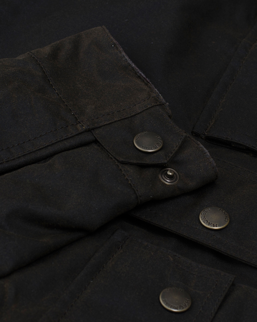 Herre | Jakker | Hackett | Wax Rally Jacket Olive