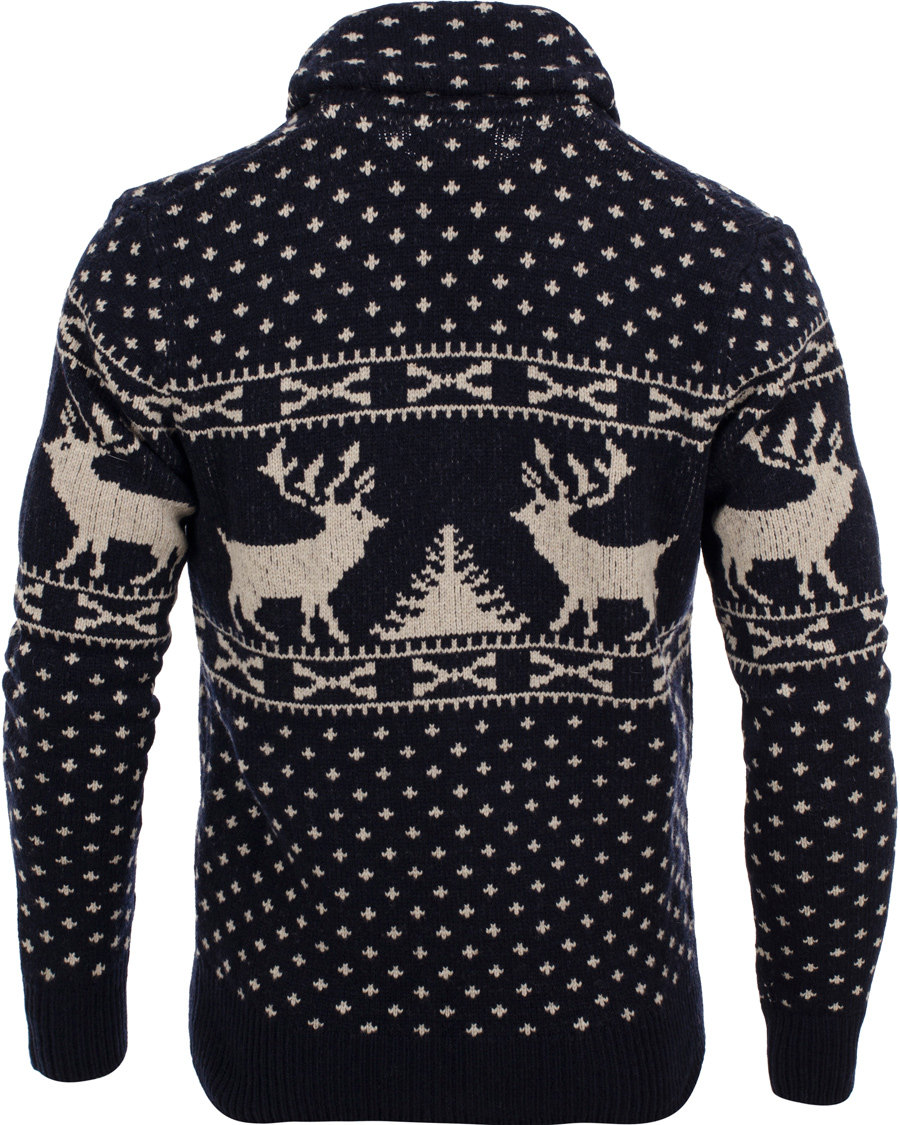 Herre | Trøjer | Hackett | Rudolf Cardigan Navy S