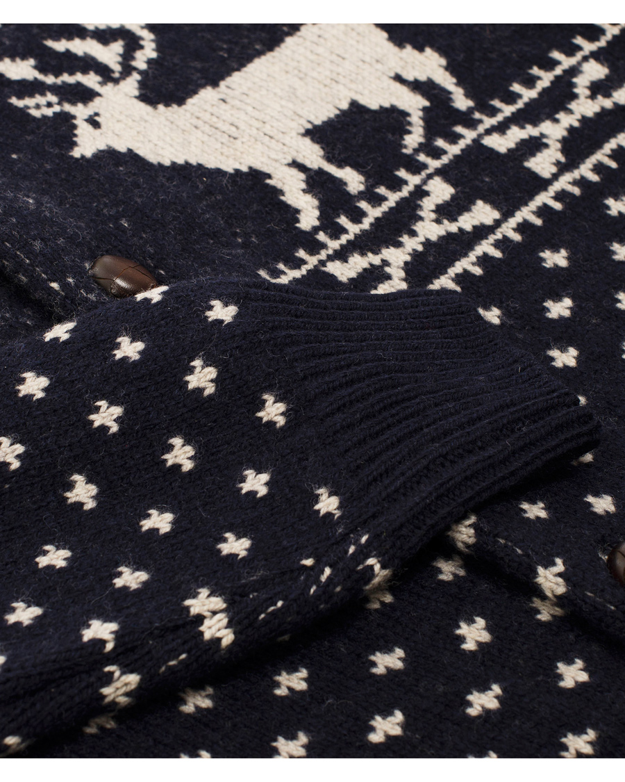 Herre | Trøjer | Hackett | Rudolf Cardigan Navy S