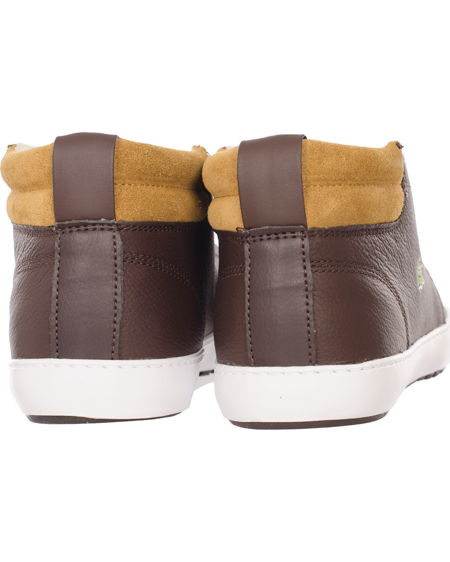 Herre | Lacoste Ampthill Terra Mid Sneaker Brown | Lacoste | Ampthill Terra Mid Sneaker Brown