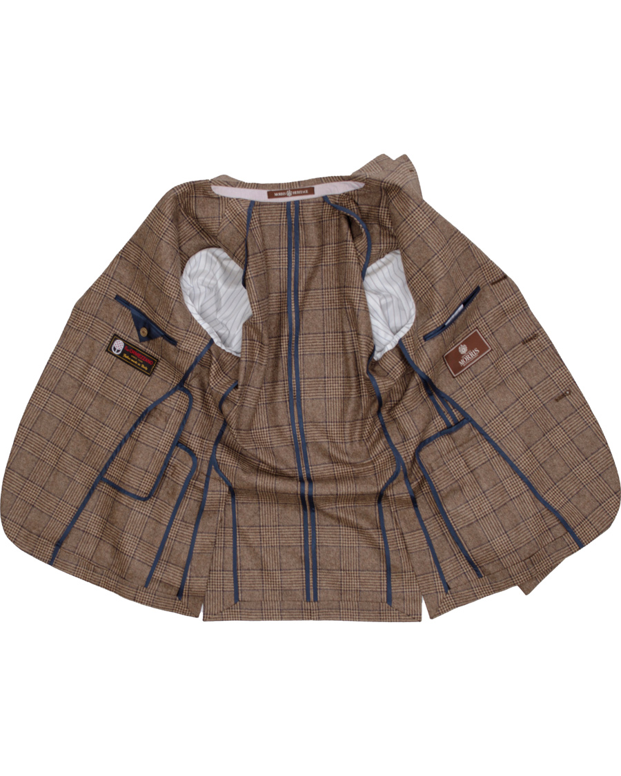 Herre | Blazere & jakker | Morris Heritage | John Prince of Wales Blazer Brown 50
