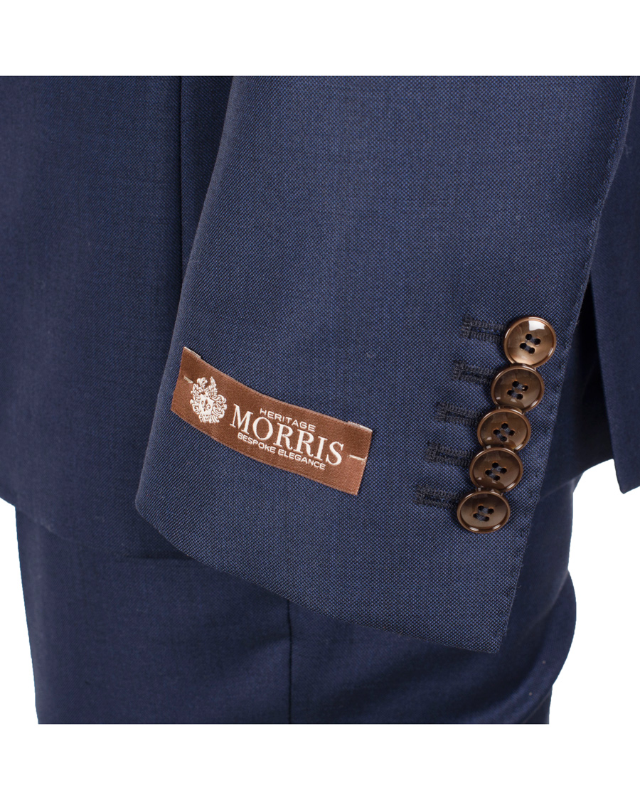 Herre | Jakkesæt | Morris Heritage | Frank Hopsack Suit Super 110's Navy 50