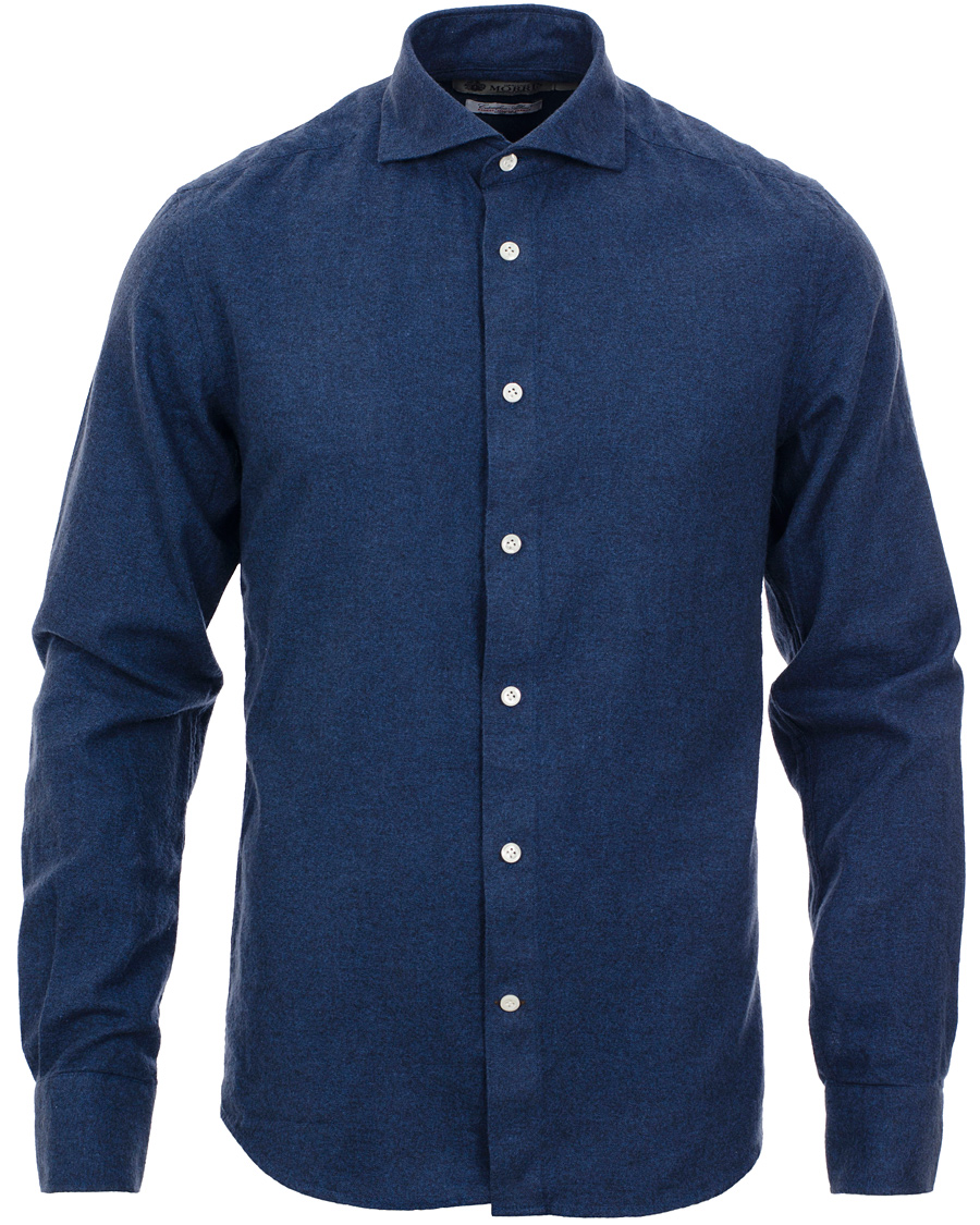 Herre | Skjorter | Morris Heritage | Bond Cut Away Shirt Blue