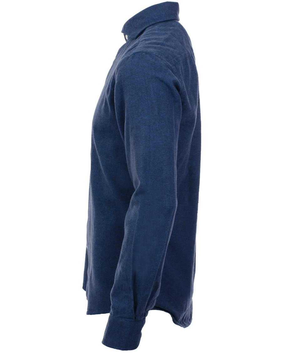 Herre | Skjorter | Morris Heritage | Bond Cut Away Shirt Blue