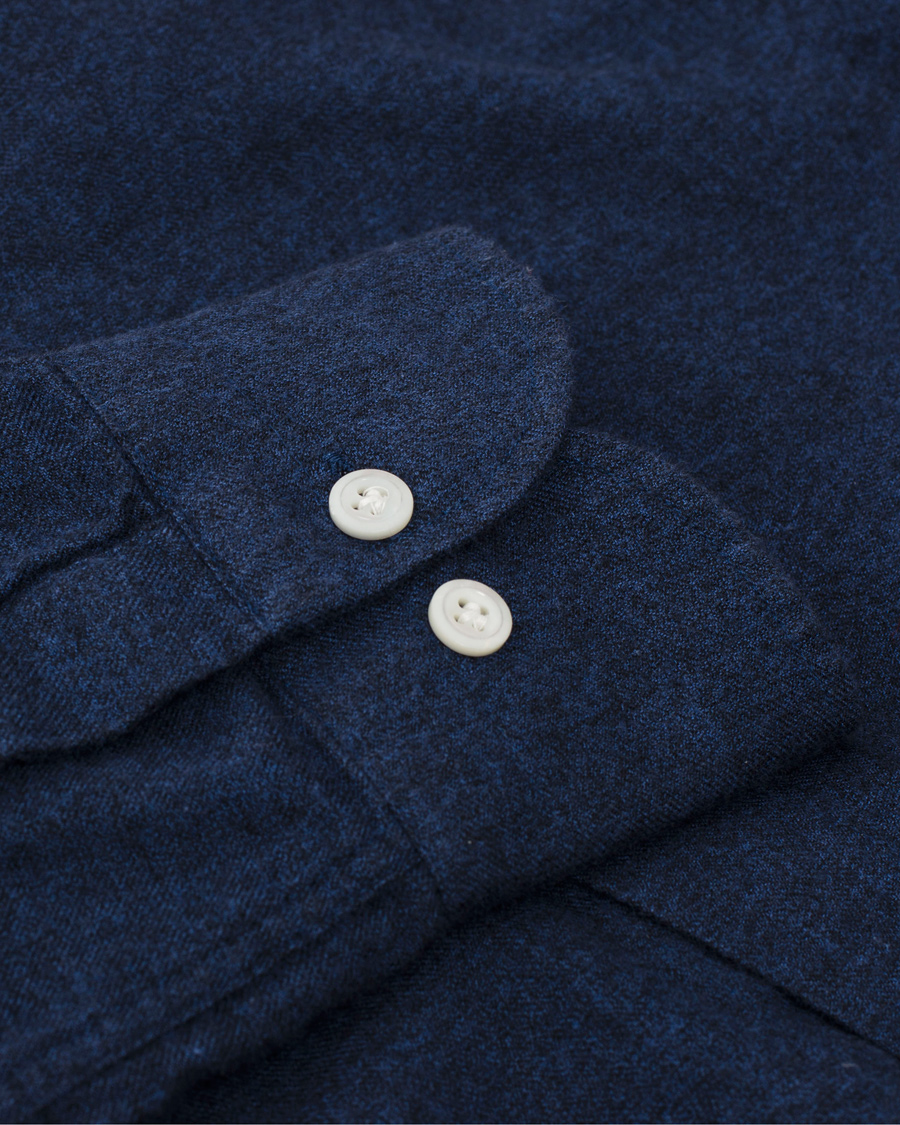 Herre | Skjorter | Morris Heritage | Bond Cut Away Shirt Blue